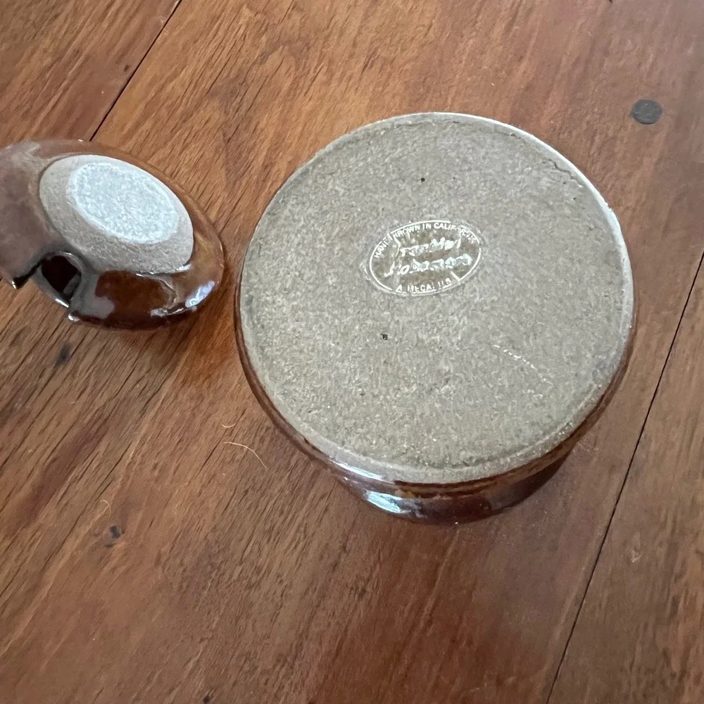 Vintage Stoneware Jam‎ Jar
